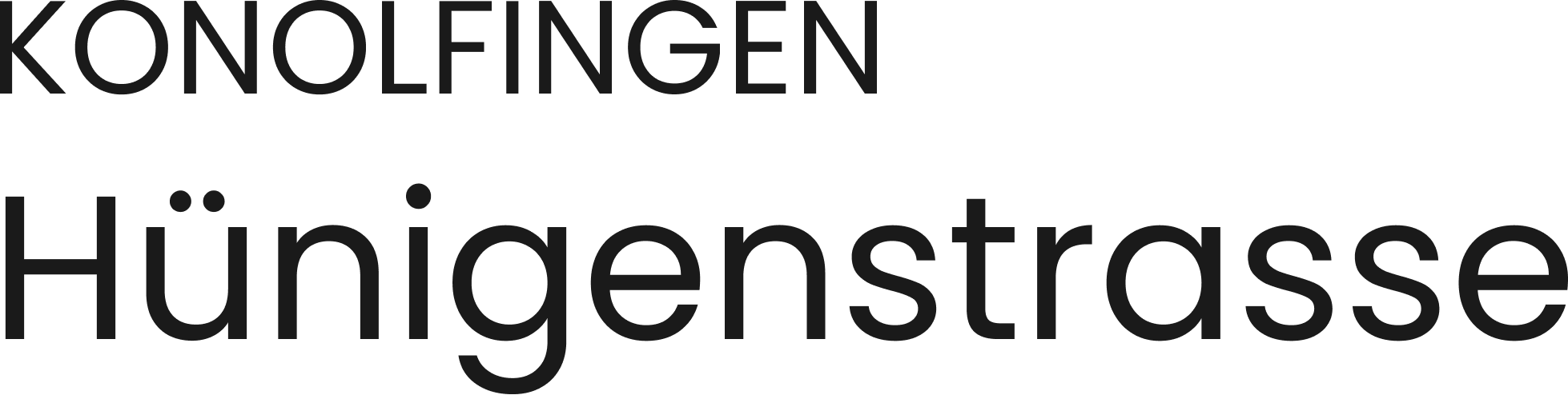 Arealentwicklung Hünigenstrasse
